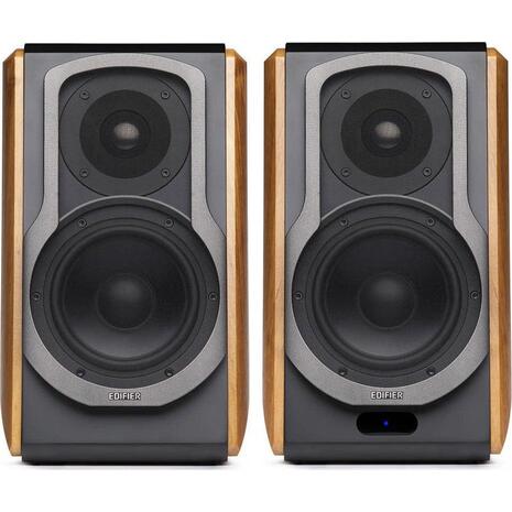 Αυτοενισχυόμενα Ηχεία Edifier 2 Δρόμων S1000MKII 120W (Ζεύγος) Καφέ